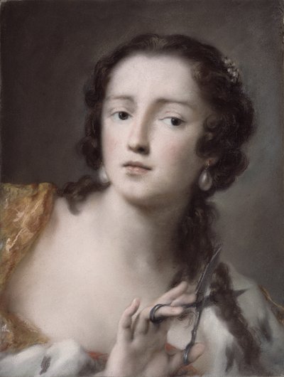 Caterina Sagredo Barbarigo als Bernice, ca. 1741 von Rosalba Giovanna Carriera